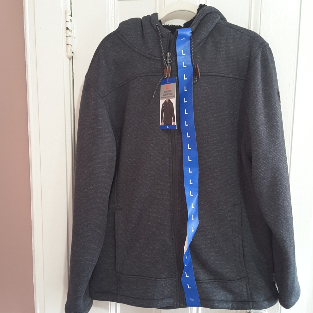 Men's Gray Mountain Fleece Hoodie
